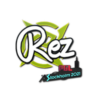 Sticker | REZ | Stockholm 2021