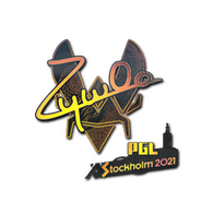 Sticker | ZywOo (Holo) | Stockholm 2021