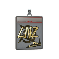 Sticker Slab | LNZ (Gold) | Stockholm 2021