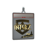 Sticker Slab | interz (Gold) | Stockholm 2021