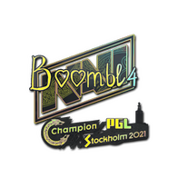 Sticker | Boombl4 (Holo) | Stockholm 2021