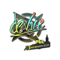 Sticker | device (Holo) | Stockholm 2021
