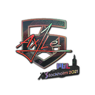 Sticker | Ax1Le (Holo) | Stockholm 2021