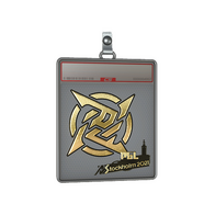 Sticker Slab | Ninjas in Pyjamas (Gold) | Stockholm 2021