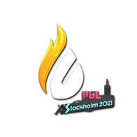 Sticker | Copenhagen Flames (Foil) | Stockholm 2021