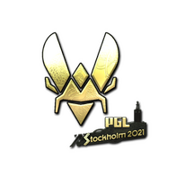 Sticker | Vitality (Gold) | Stockholm 2021