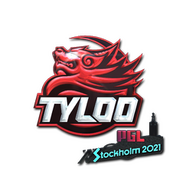 Sticker | Tyloo (Foil) | Stockholm 2021
