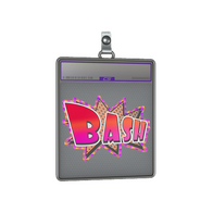 Sticker Slab | Bash (Holo)