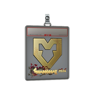 Sticker Slab | MOUZ (Gold) | Shanghai 2024