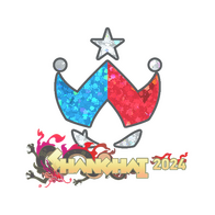 Sticker | Wildcard (Glitter) | Shanghai 2024