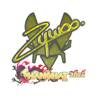 Sticker | ZywOo (Glitter) | Shanghai 2024