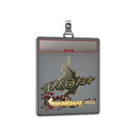 Sticker Slab | zeRRoFIX (Gold) | Shanghai 2024