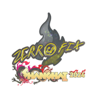 Sticker | zeRRoFIX (Glitter) | Shanghai 2024
