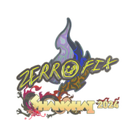 Sticker | zeRRoFIX (Holo) | Shanghai 2024