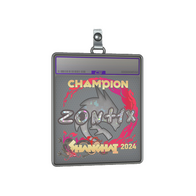 Sticker Slab | zont1x (Glitter, Champion) | Shanghai 2024