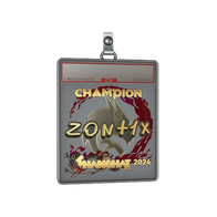 Sticker Slab | zont1x (Gold, Champion) | Shanghai 2024