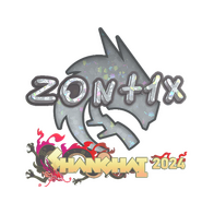 Sticker | zont1x (Glitter) | Shanghai 2024