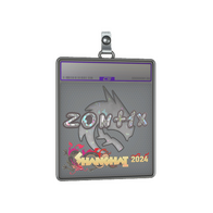 Sticker Slab | zont1x (Glitter) | Shanghai 2024