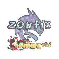 Sticker | zont1x (Holo) | Shanghai 2024