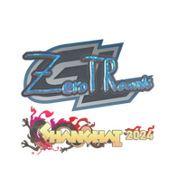 Sticker | ztr (Glitter) | Shanghai 2024