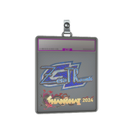 Sticker Slab | ztr (Holo) | Shanghai 2024
