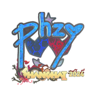 Sticker | phzy (Holo) | Shanghai 2024