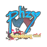 Sticker | phzy (Glitter) | Shanghai 2024