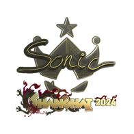 Sticker | Sonic (Gold) | Shanghai 2024