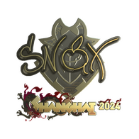 Sticker | Snax (Gold) | Shanghai 2024