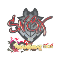 Sticker | Snax (Glitter) | Shanghai 2024