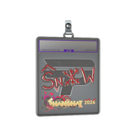 Sticker Slab | snow (Glitter) | Shanghai 2024