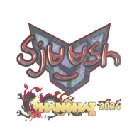 Sticker | sjuush (Holo) | Shanghai 2024