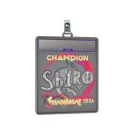Sticker Slab | sh1ro (Glitter, Champion) | Shanghai 2024