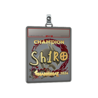 Sticker Slab | sh1ro (Gold, Champion) | Shanghai 2024