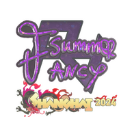 Sticker | Summer (Glitter) | Shanghai 2024