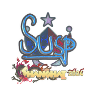 Sticker | susp (Holo) | Shanghai 2024