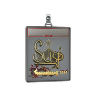 Sticker Slab | susp (Gold) | Shanghai 2024