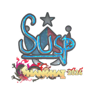 Sticker | susp (Glitter) | Shanghai 2024