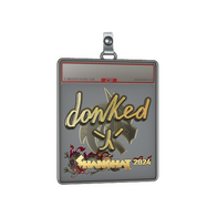 Sticker Slab | donk (Gold) | Shanghai 2024