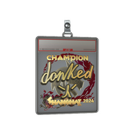 Sticker Slab | donk (Gold, Champion) | Shanghai 2024