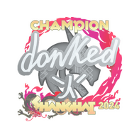 Sticker | donk (Champion) | Shanghai 2024