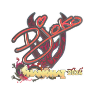 Sticker | Djoko (Holo) | Shanghai 2024
