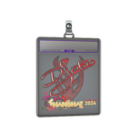 Sticker Slab | Djoko (Glitter) | Shanghai 2024