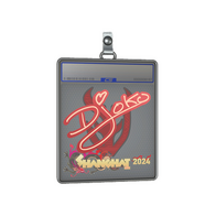 Sticker Slab | Djoko | Shanghai 2024