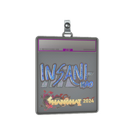 Sticker Slab | insani (Holo) | Shanghai 2024