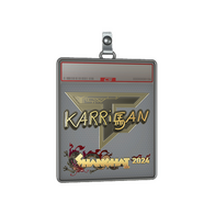 Sticker Slab | karrigan (Gold) | Shanghai 2024