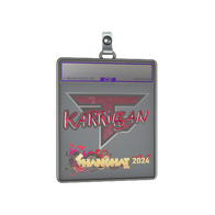 Sticker Slab | karrigan (Glitter) | Shanghai 2024