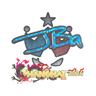Sticker | JBa (Glitter) | Shanghai 2024