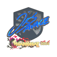 Sticker | jks (Glitter) | Shanghai 2024