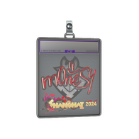 Sticker Slab | m0NESY (Glitter) | Shanghai 2024